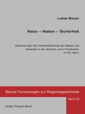 cover image of Natur--Nation--Sicherheit.